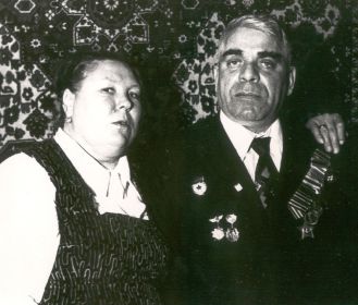 С мужем Пантелеевым Павлом Григорьевичем