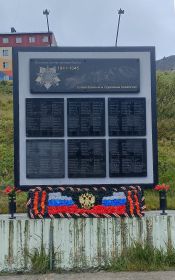 Мемориал "Слава боевым и трудовым подвигам"