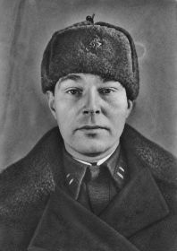 Старший батальонный комиссар (подполковник) СЕРЕБРЯКОВ П. А. (фотография обработана с помощью ИИ (искусственного интеллекта).