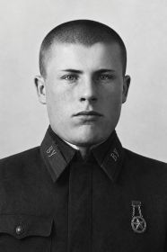 Техник-интендант 2 ранга КОРБУКОВ И. С. (фотография обработана с помощью ИИ (искусственного интеллекта).