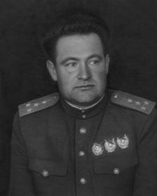 Гвардии майор СОМОВ И. И. (фотография обработана с помощью ИИ (искусственного интеллекта).