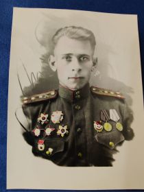 Портретное фото односельчанина, фронтового товарища и лучшего друга моего дедушки Семёнова Алексея Михеевича