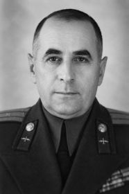 Гвардии полковник ЧЕРНОВОЛЕНКО А. А. (фотография обработана с помощью ИИ (искусственного интеллекта).