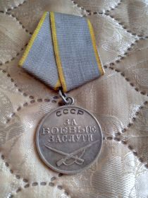 Медаль"За боевые заслуги"