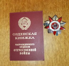Орден Отечественной Войны I степени