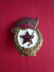 Нагрудный знак "Гвардия"