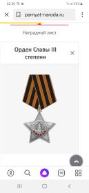 Орден 3 степени