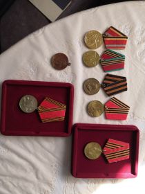 Юбилейные медали ко дню празднования Юбилейных дат Победы в Великой Отечественной Войне
