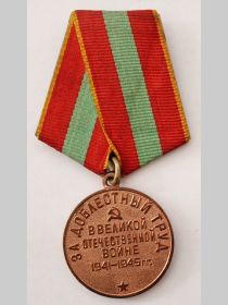 Медаль за доблестный труд в Великой Отечественной войне 1941-1945 гг.