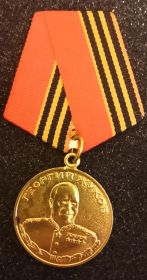Медаль Жукова (Д №0296138)
