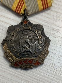 Орден Трудовой Славы 3 степени