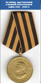 Медаль "За победу над Германией в Великой Отечественной войне 1914-1945 г.г."