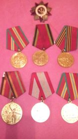 Награды. Воинские медали.