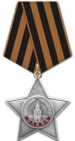 Орден Славы 3 степени 30.09.1944