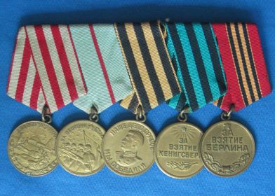 Медаль «За победу над Германией в Великой Отечественной войне 1941–1945 гг.»