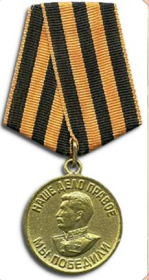 Медаль «За Победу над Германией в Великой Отечественной войне 1941-145 гг.»