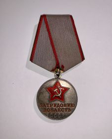 Медаль "За Трудовую Доблесть"