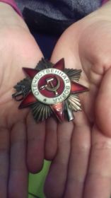 Ордена Отечественной войны 1 и 2 степени и медали