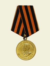 Медаль "За победу над Германией в Великой Отечественной войне 1941-1945 г.г."