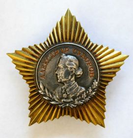Орден Суворова 2й степени