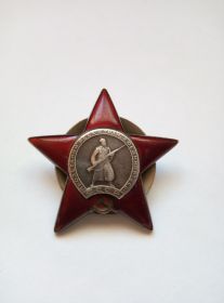 Орден Красной Звезды. 16.02.1945