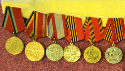 Юбилейные медали «За Победу в Великой Отечественной войне 1941—1945 гг.» (20, 30, 40,50 ,60,70 лет)