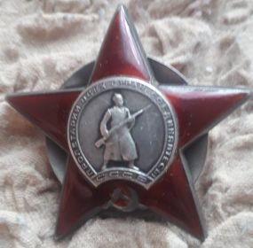 Орден "Красной звезды"