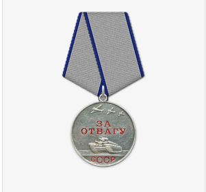 медаль "За отвагу "