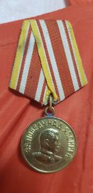 За Победу над Японией.