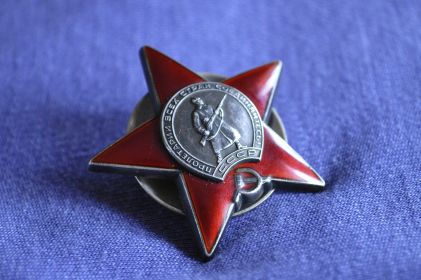 Нгражден Орденом Красной Звезды