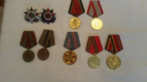Орден «Отечественной войны» 2 степени (№95249)-30 марта 1944 г.