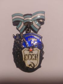 Орден "Материнская слава" II степени