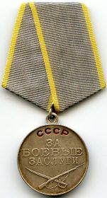 Медаль ЗА БОЕВЫЕ ЗАСЛУГИ