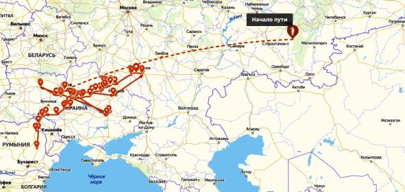Боевой путь Александра Никоноровича Журавлева