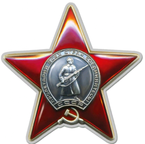 Указом от 06 ноября 1947 года награждён орденом Красной звезды (2847519).