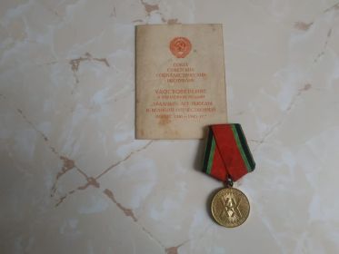 Медаль "20 лет Победы в Великой Отечественной войне 1941-1945гг."