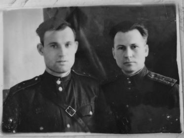 Кузнецов Георгий Васильевич (слева)