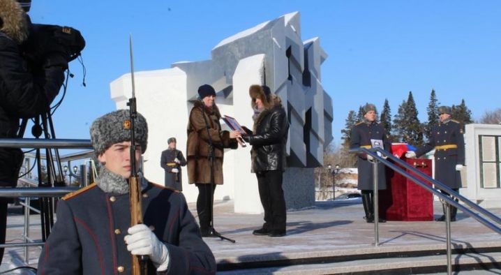 В Тобольске состоялась передача найденных останков местного красноармейца