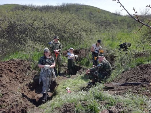 Поисковики Аксая приняли участие в Вахте Памяти