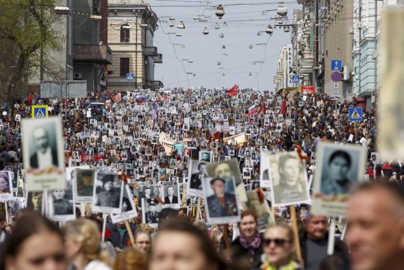 Владивосток готовятся к шествию Бессмертного полка