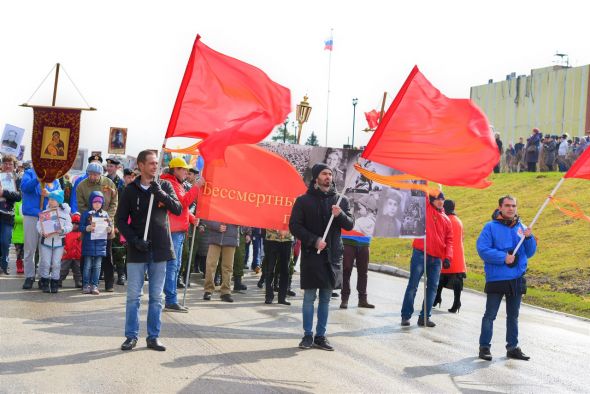 Бессмертный полк и парад ПОБЕДЫ