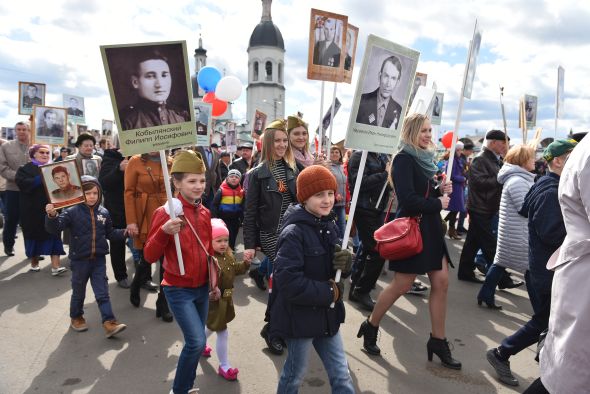 В Канске прошел "Бессмертный полк"