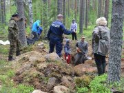 На севере Финляндии обнаружена братская могила красноармейцев
