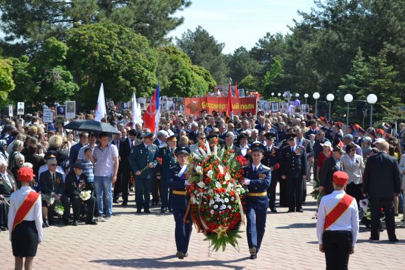 Бессмертный полк в сальске