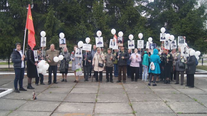 Мгинский Бессмертный полк провёл свою Первую конференцию и прошёл парадным маршем