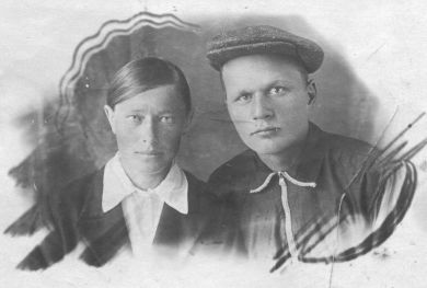 Екимов  Иван  Афанасьевич  с  женой  Настасьей  Ивановной