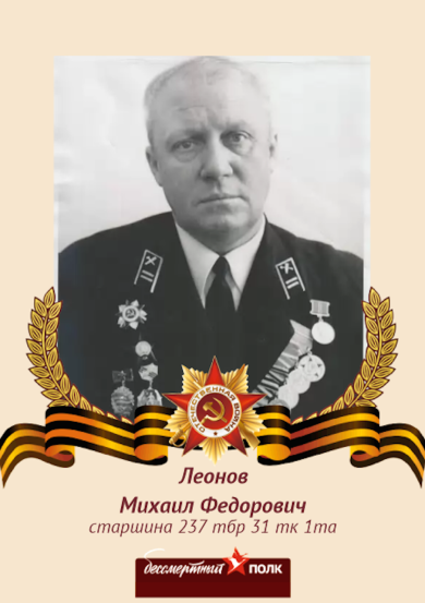 Леонов Михаил Федорович