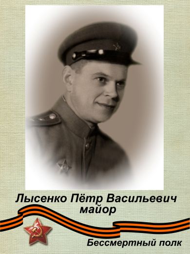 Лысенко Петр Васильевич