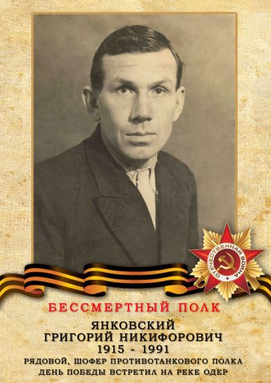 Янковский Григорий Никифорович
