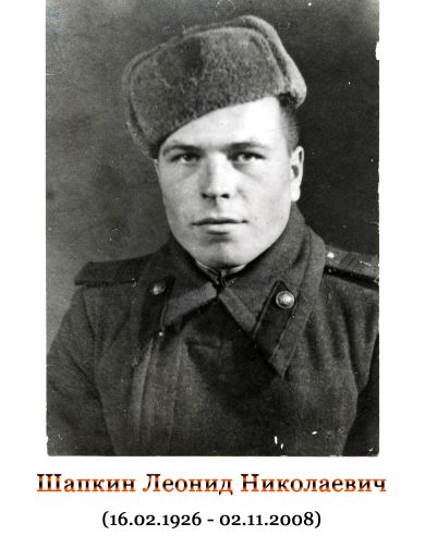 Шапкин  Леонид Николаевич